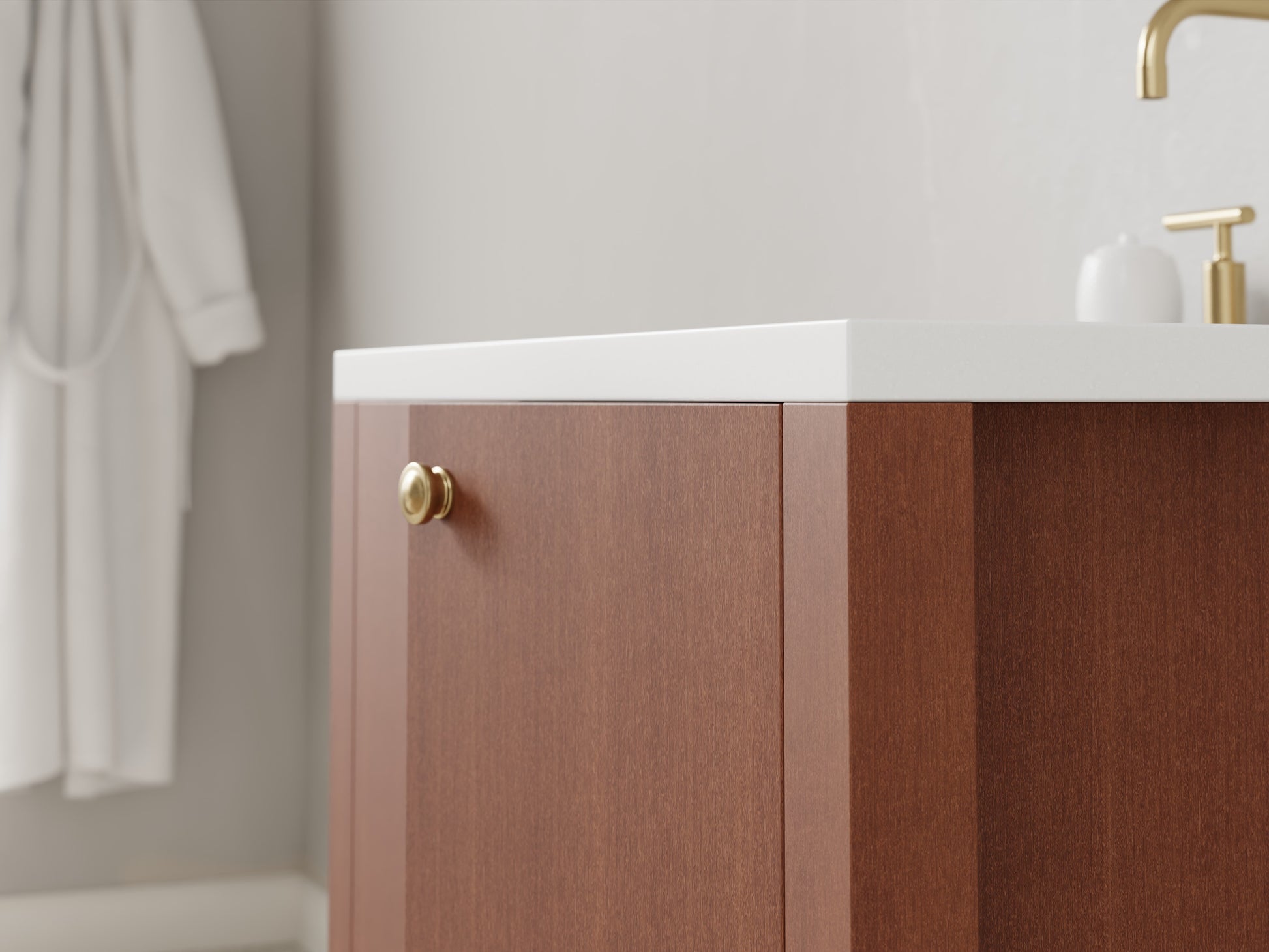 standard - mahogany - closeup