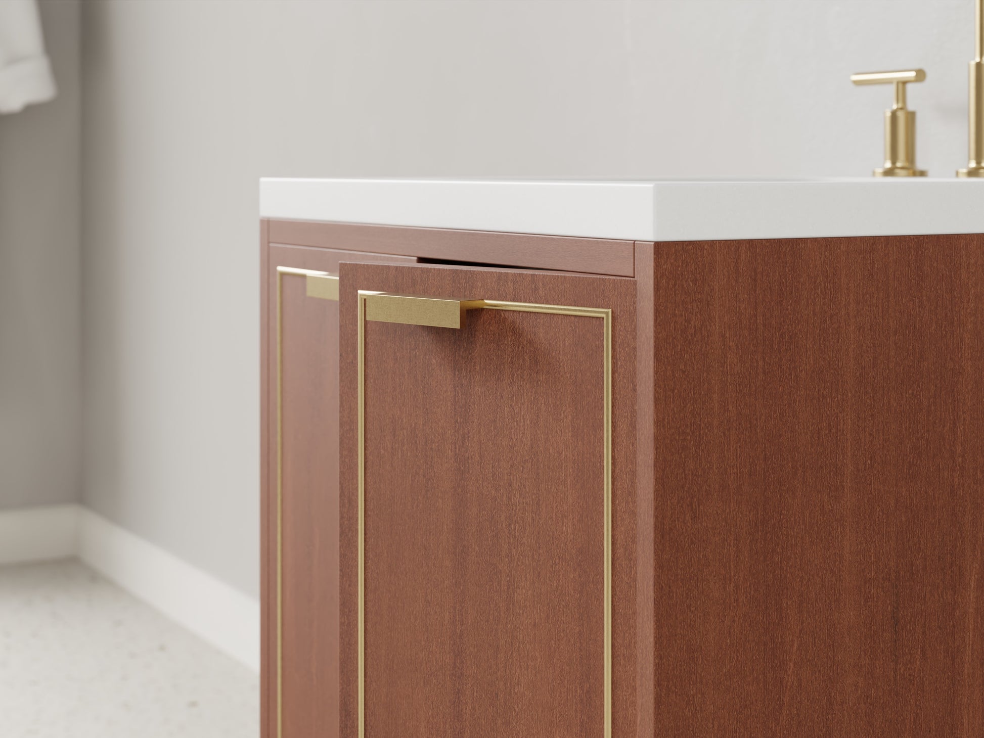 brass_inlay - mahogany - closeup