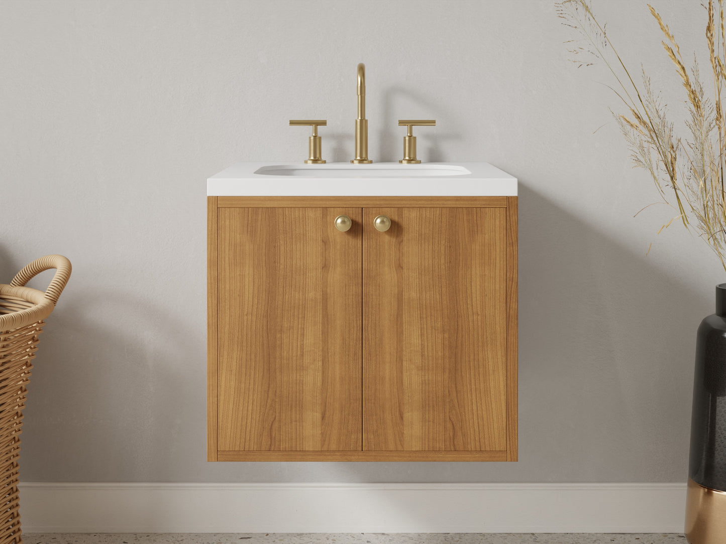 standard - teak - front