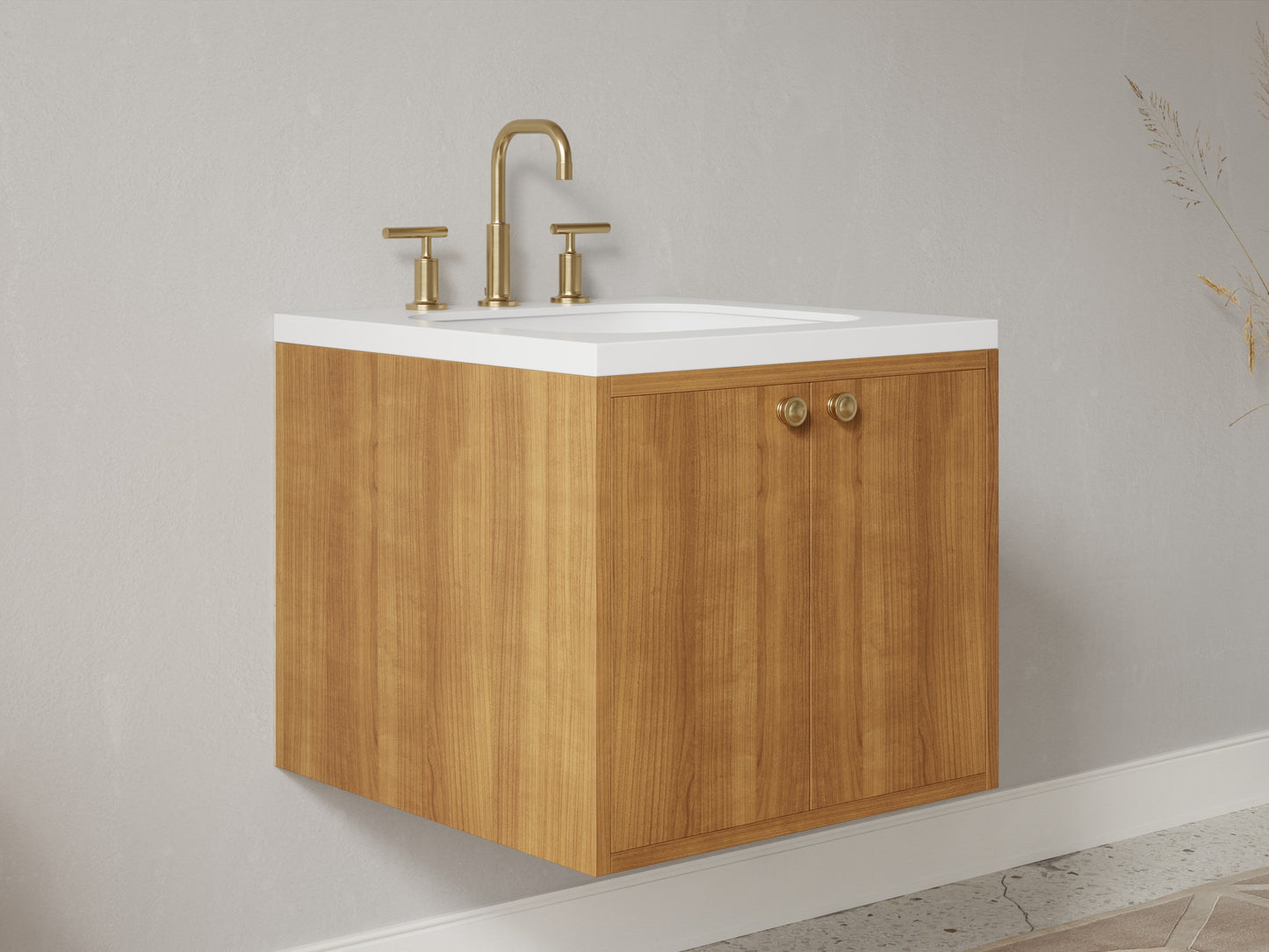 standard - teak - side