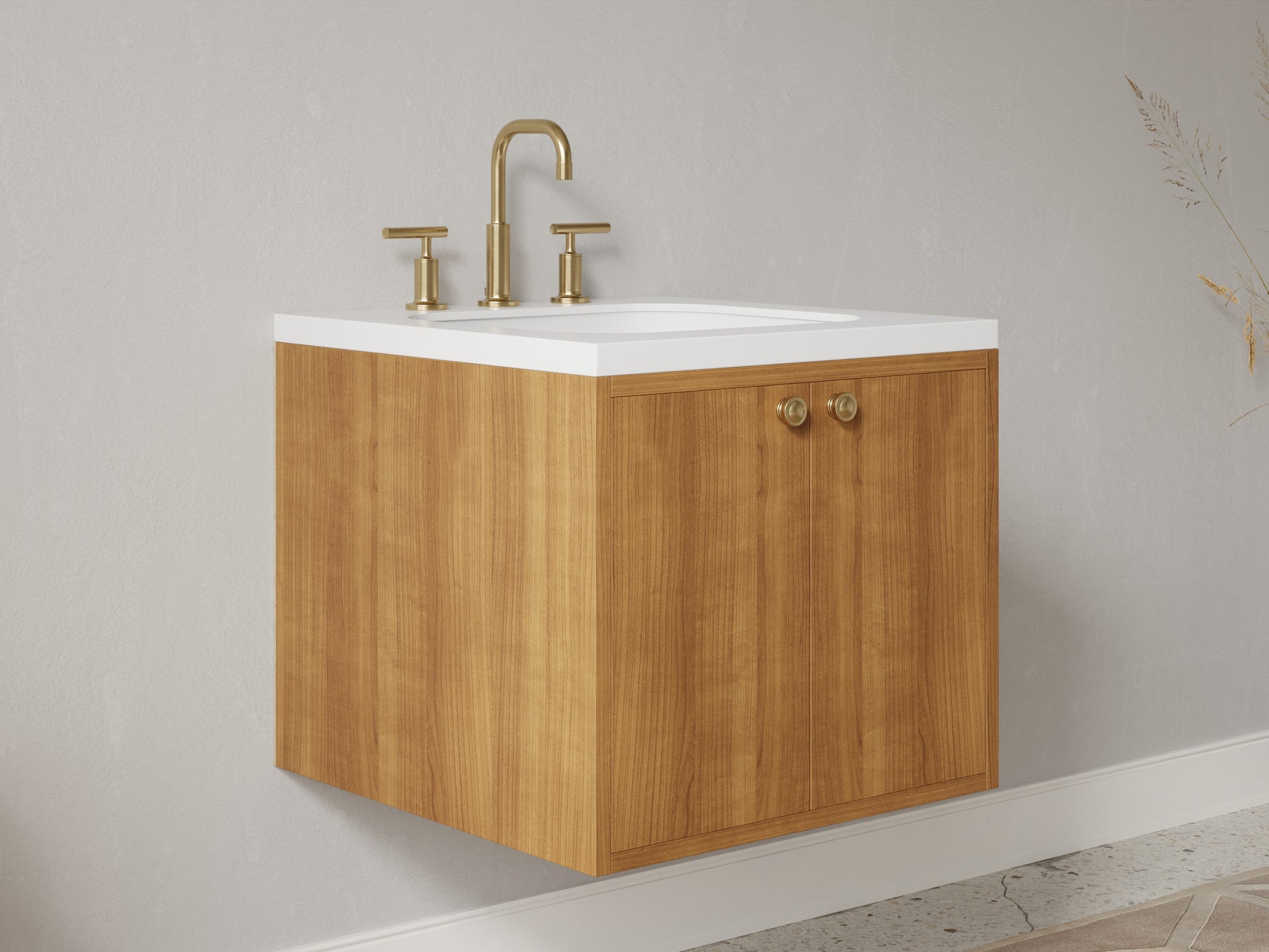 standard - teak - side