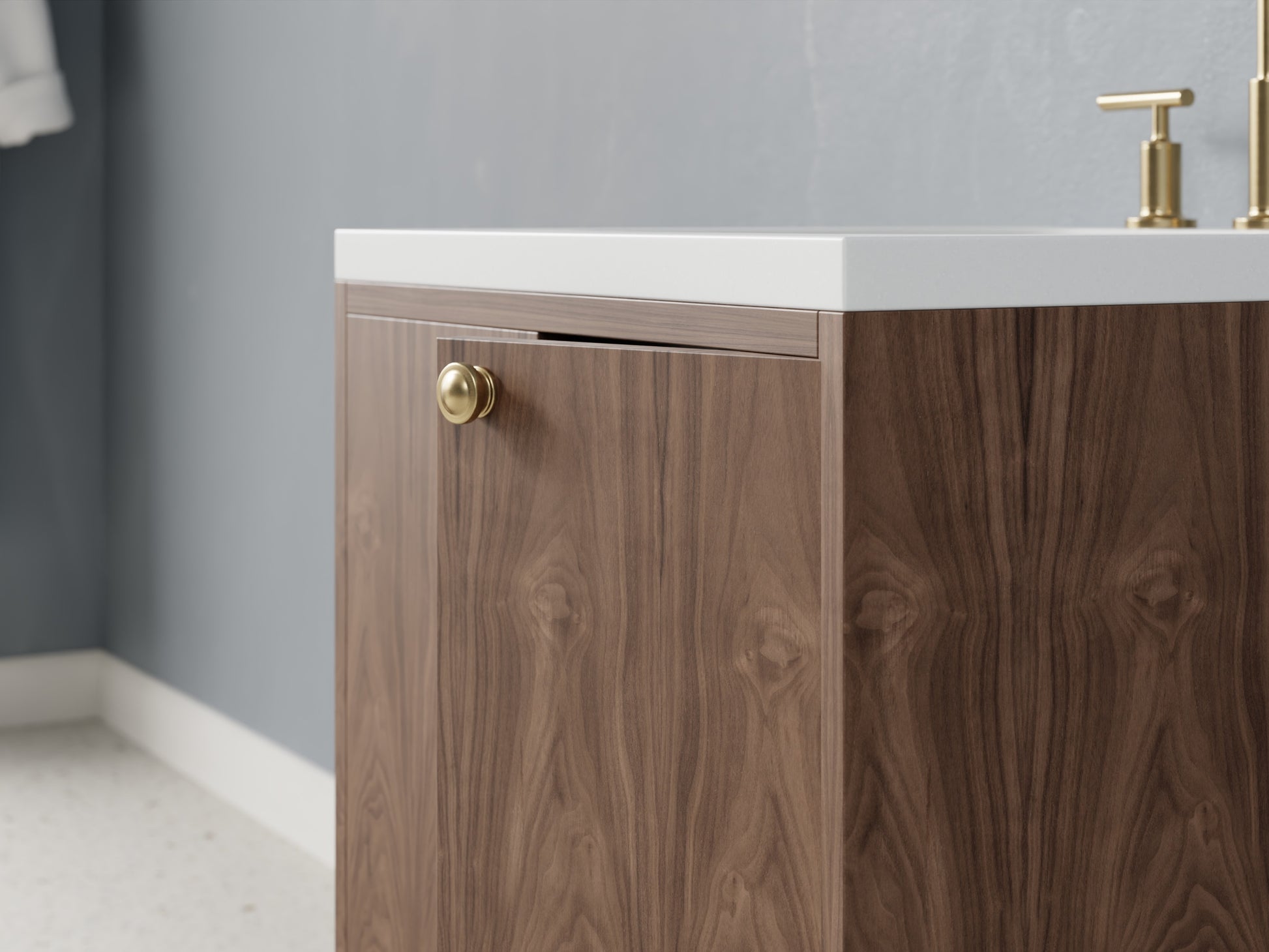 standard - walnut - closeup