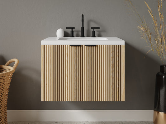 reeded - ash - front