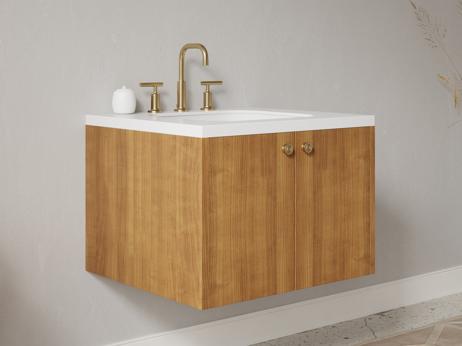 standard - teak - side