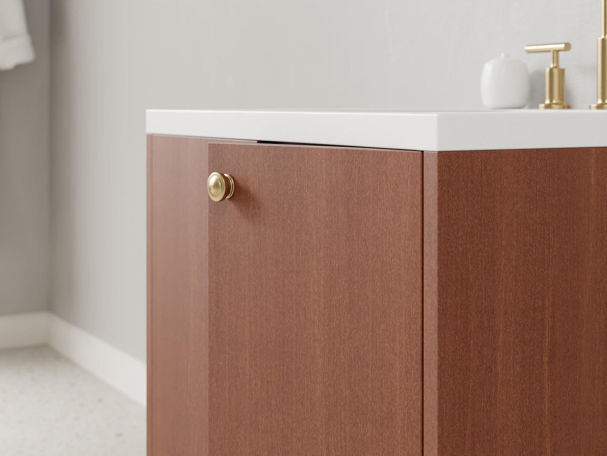 standard - mahogany - closeup