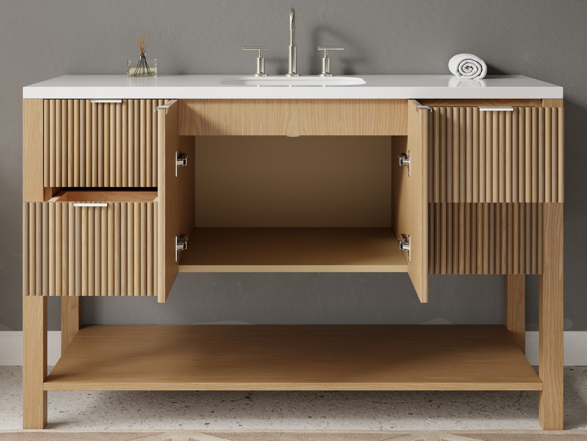 reeded - white_oak - open