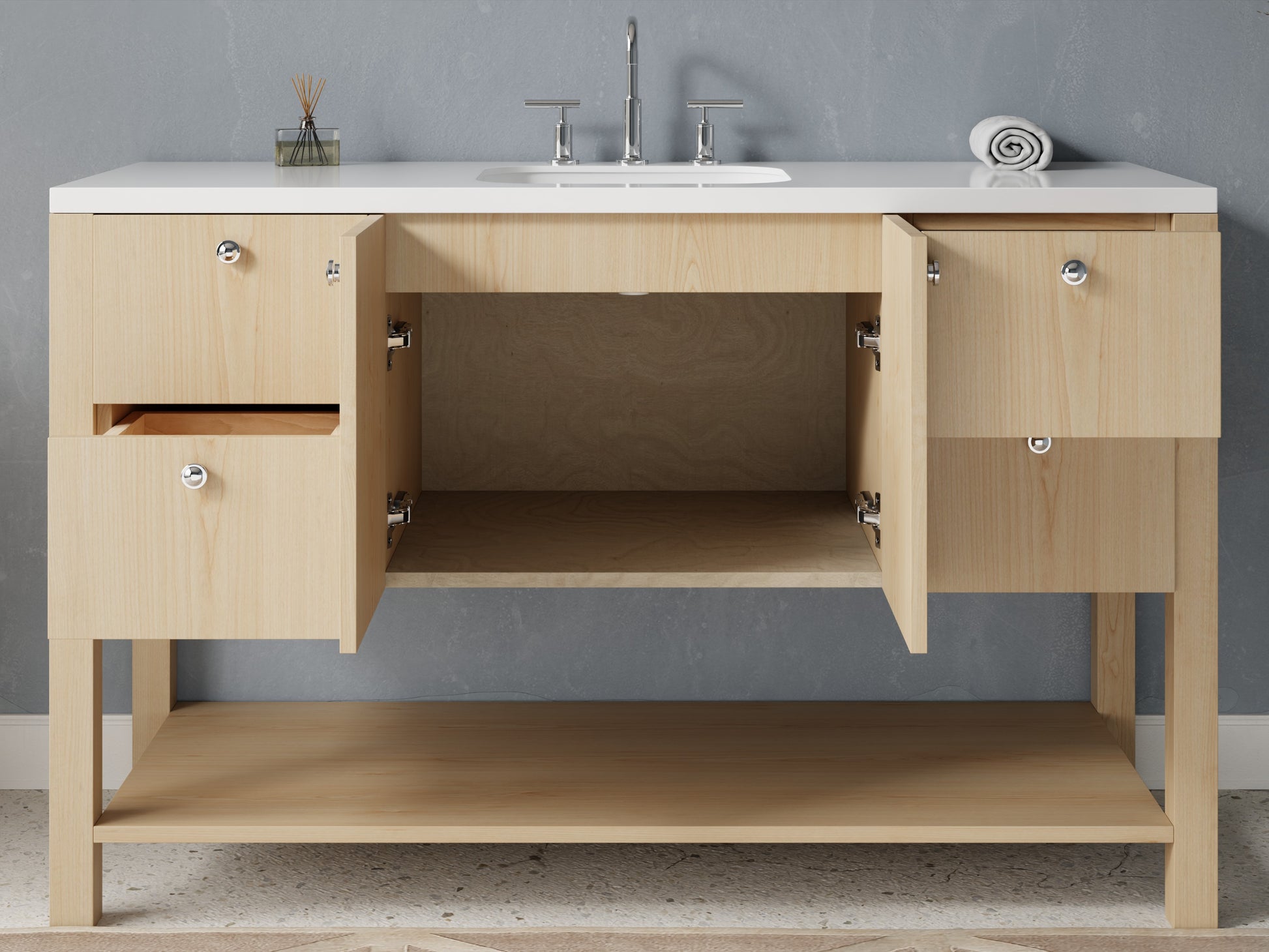 standard - maple - open