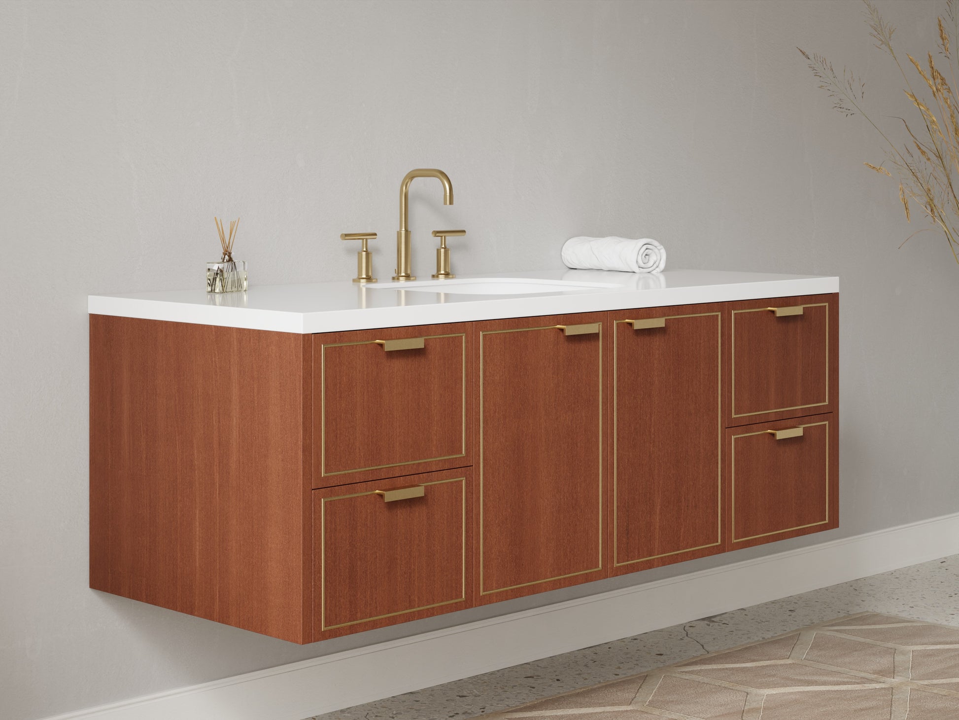 brass_inlay - mahogany - side