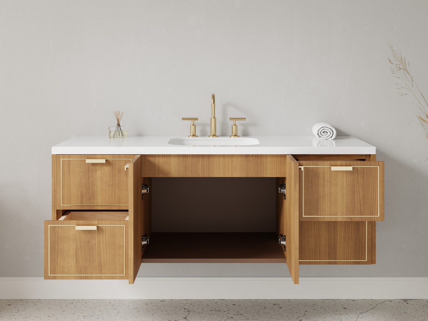 brass_inlay - teak - open