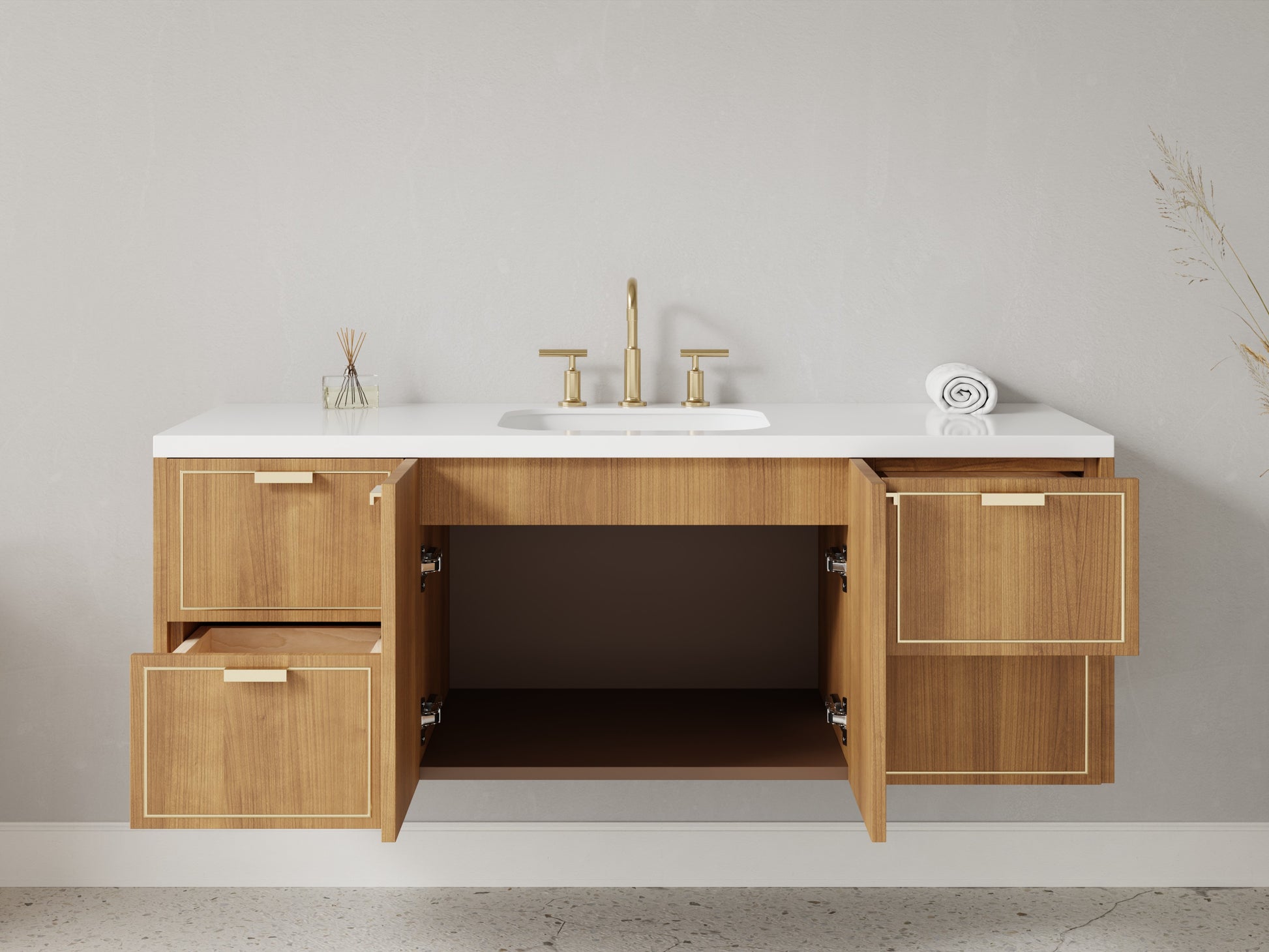 brass_inlay - teak - open