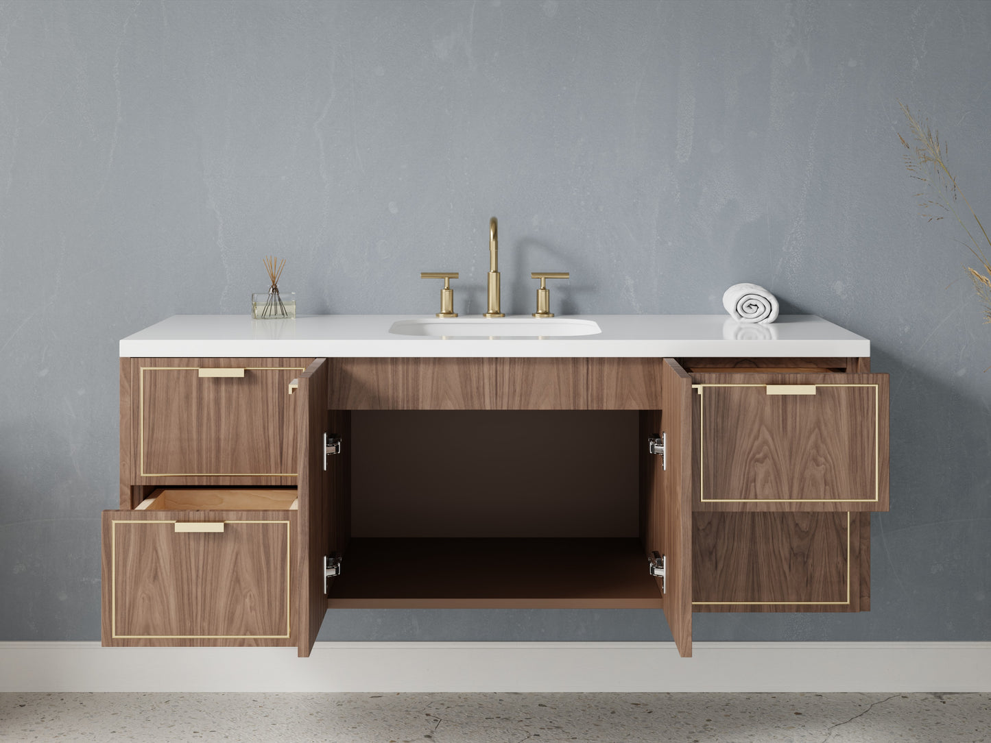 brass_inlay - walnut - open