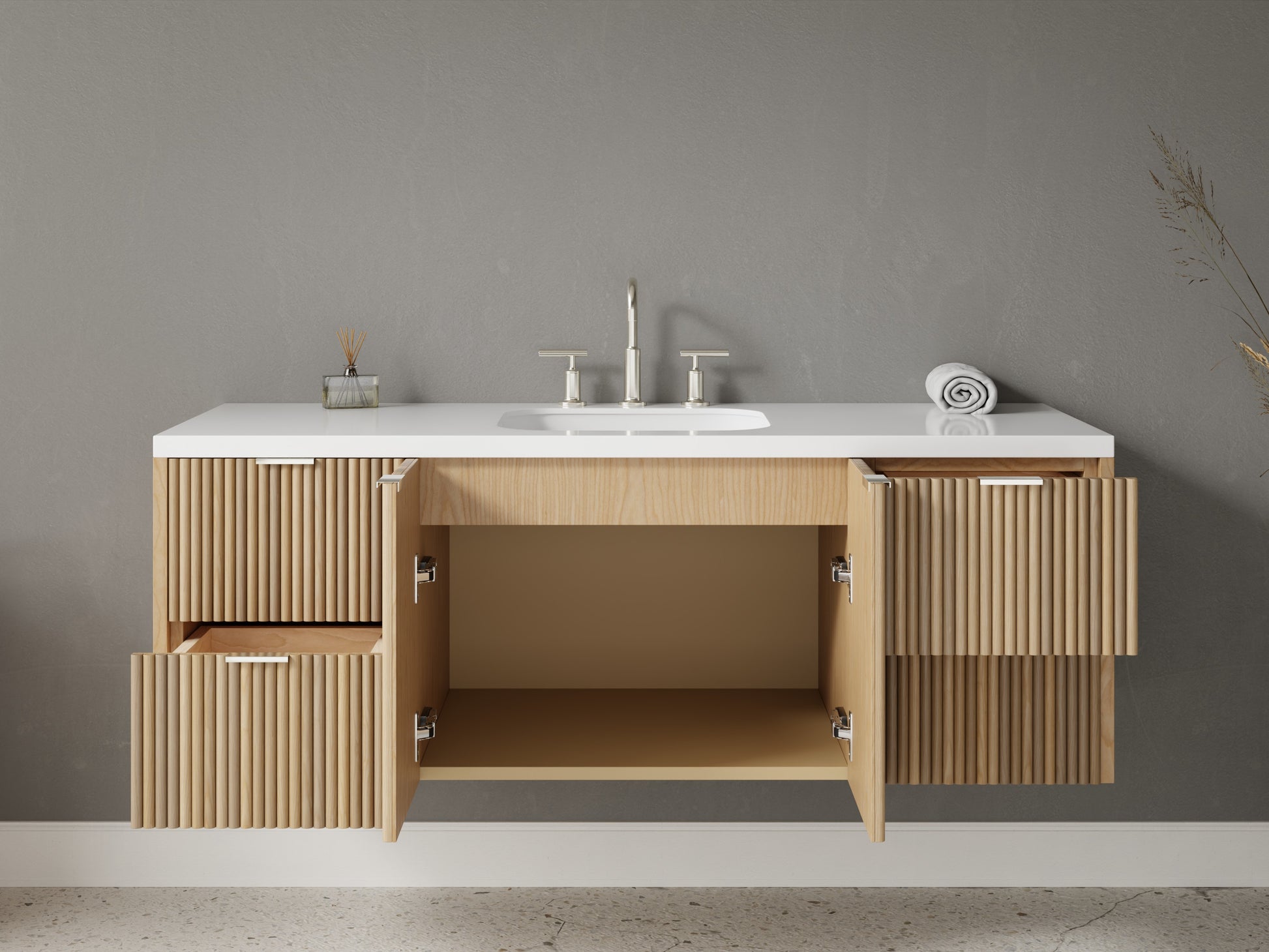 reeded - white_oak - open