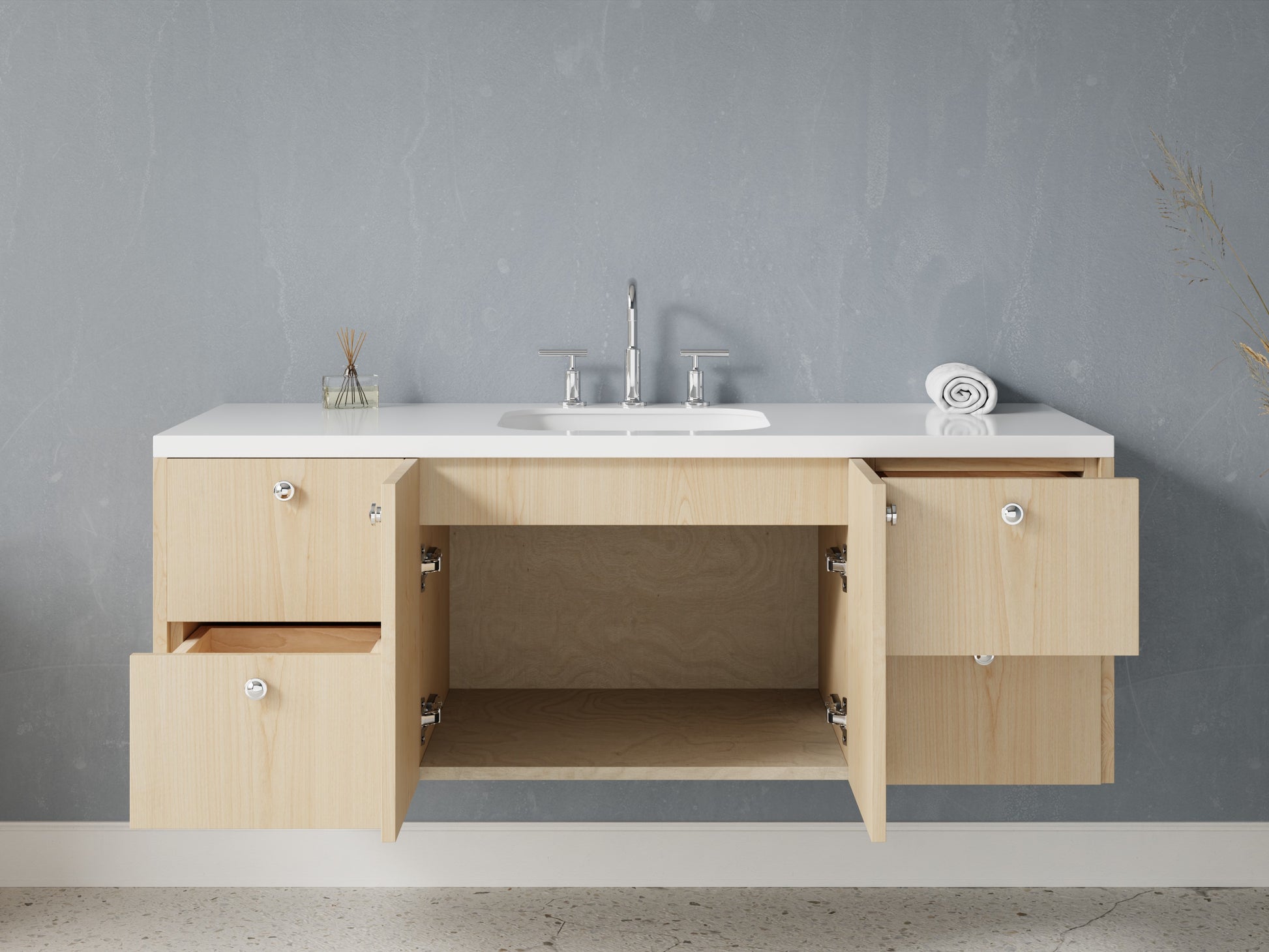 standard - maple - open