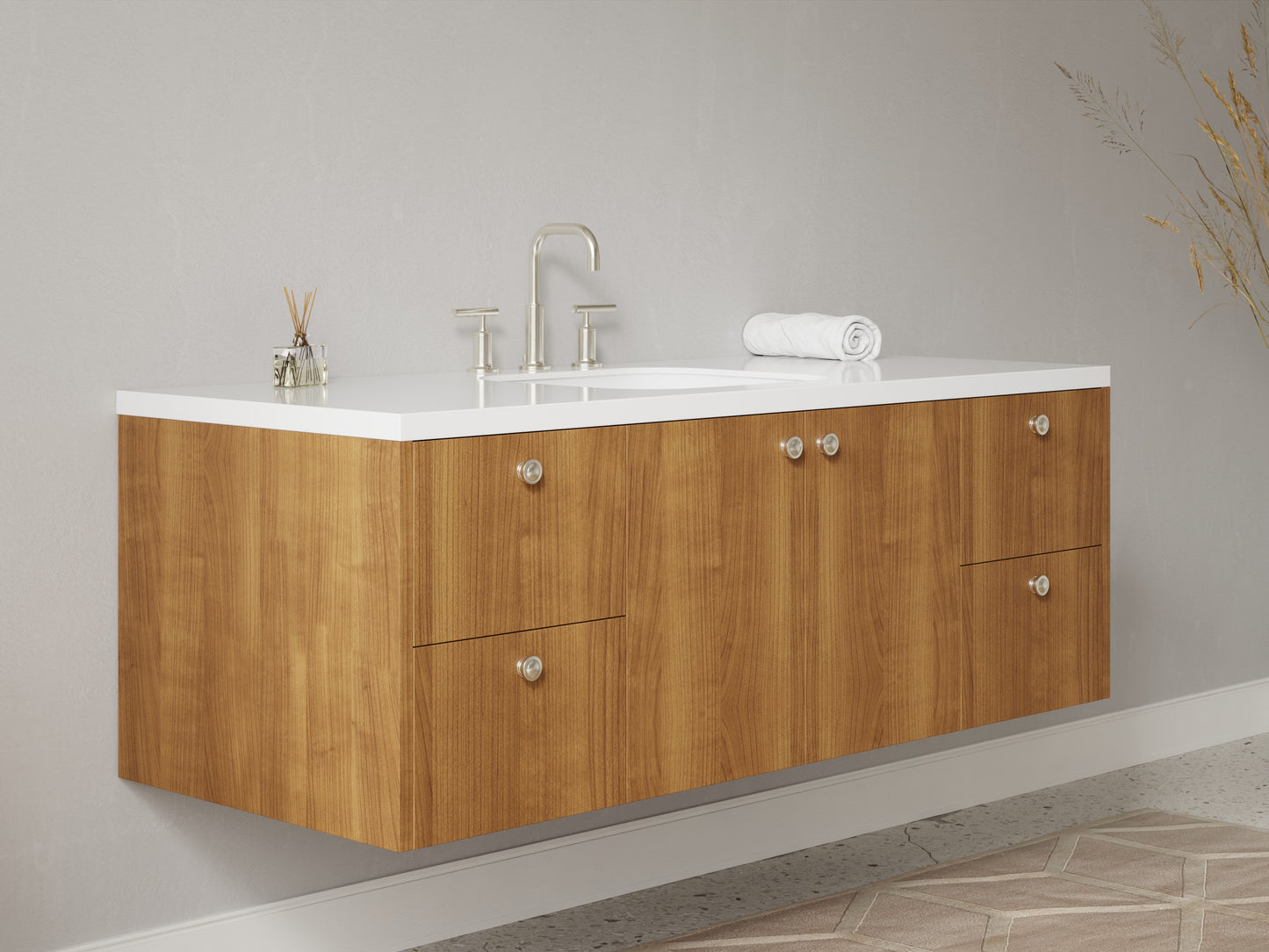 standard - teak - side