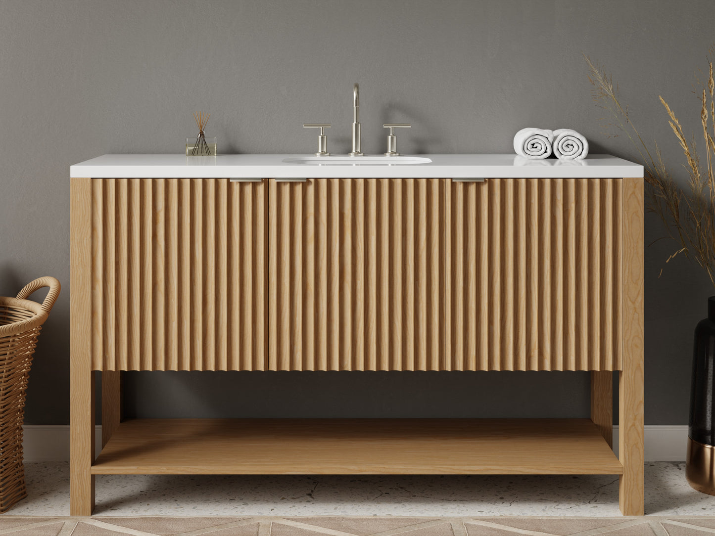 fluted - white_oak - front