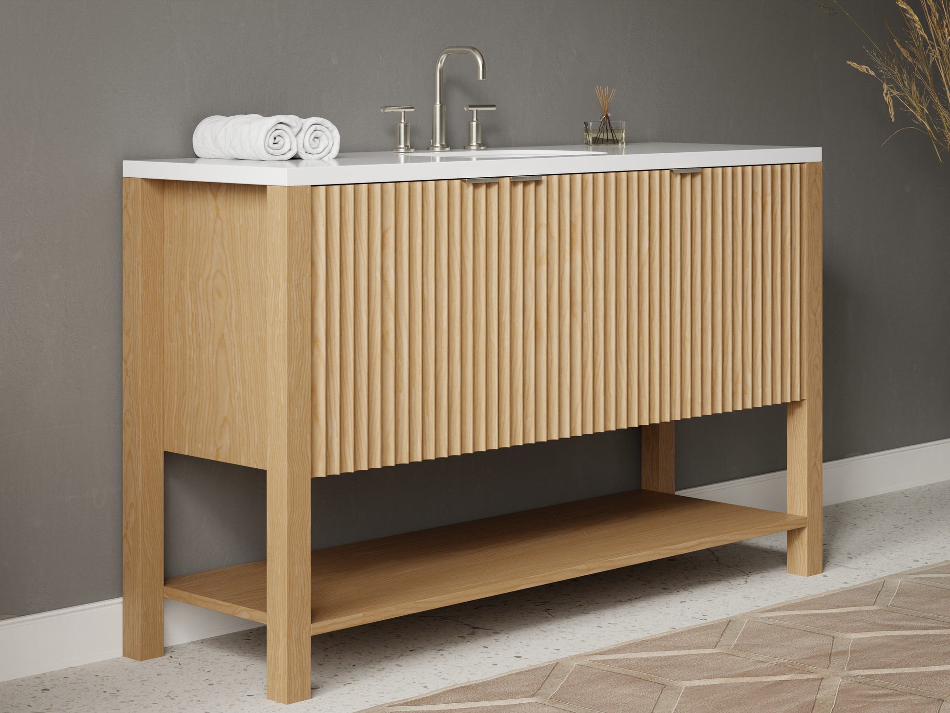 fluted - white_oak - side