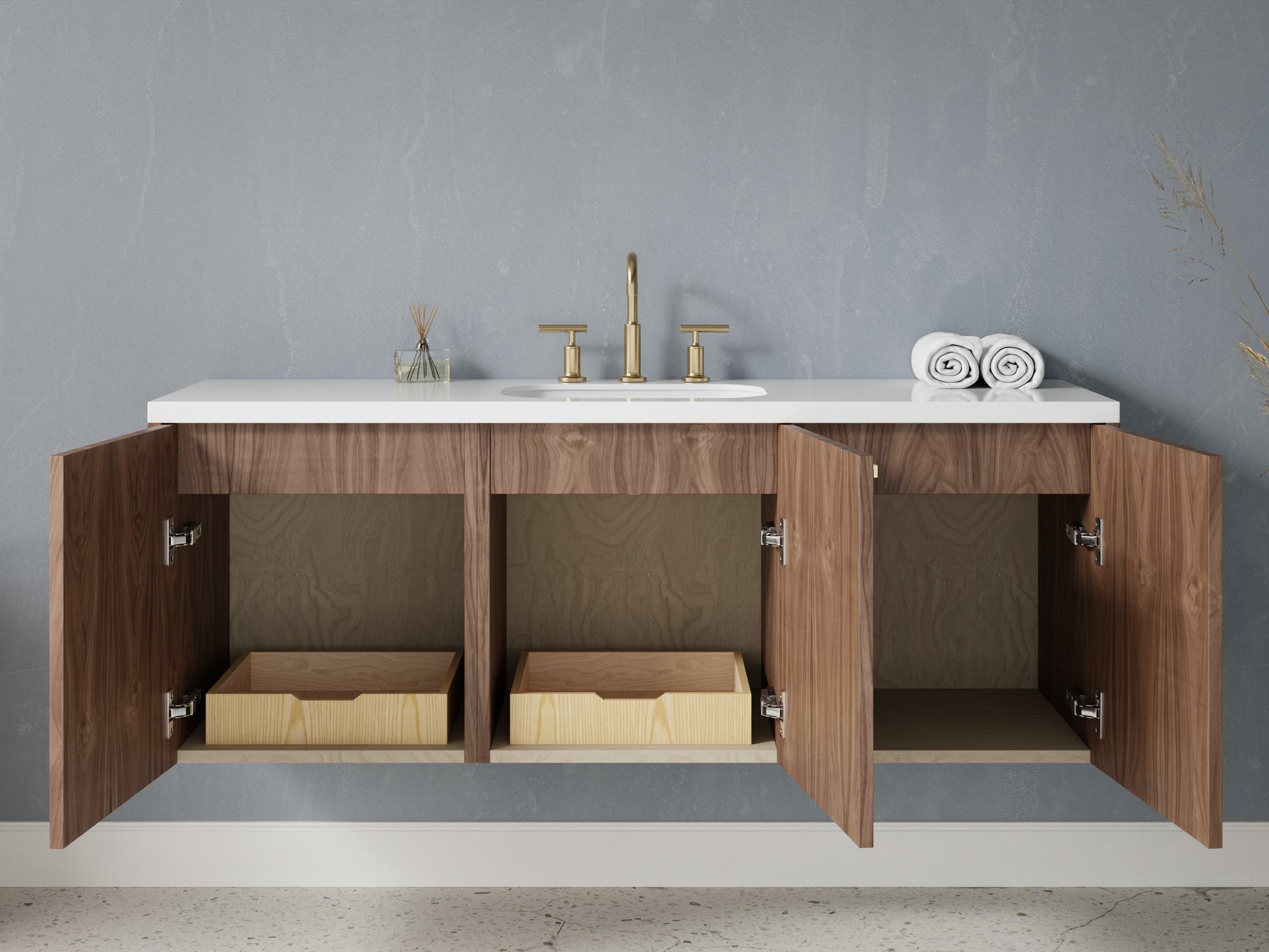 brass_inlay - walnut - open