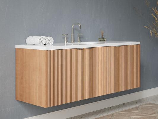 reeded - cherry - side