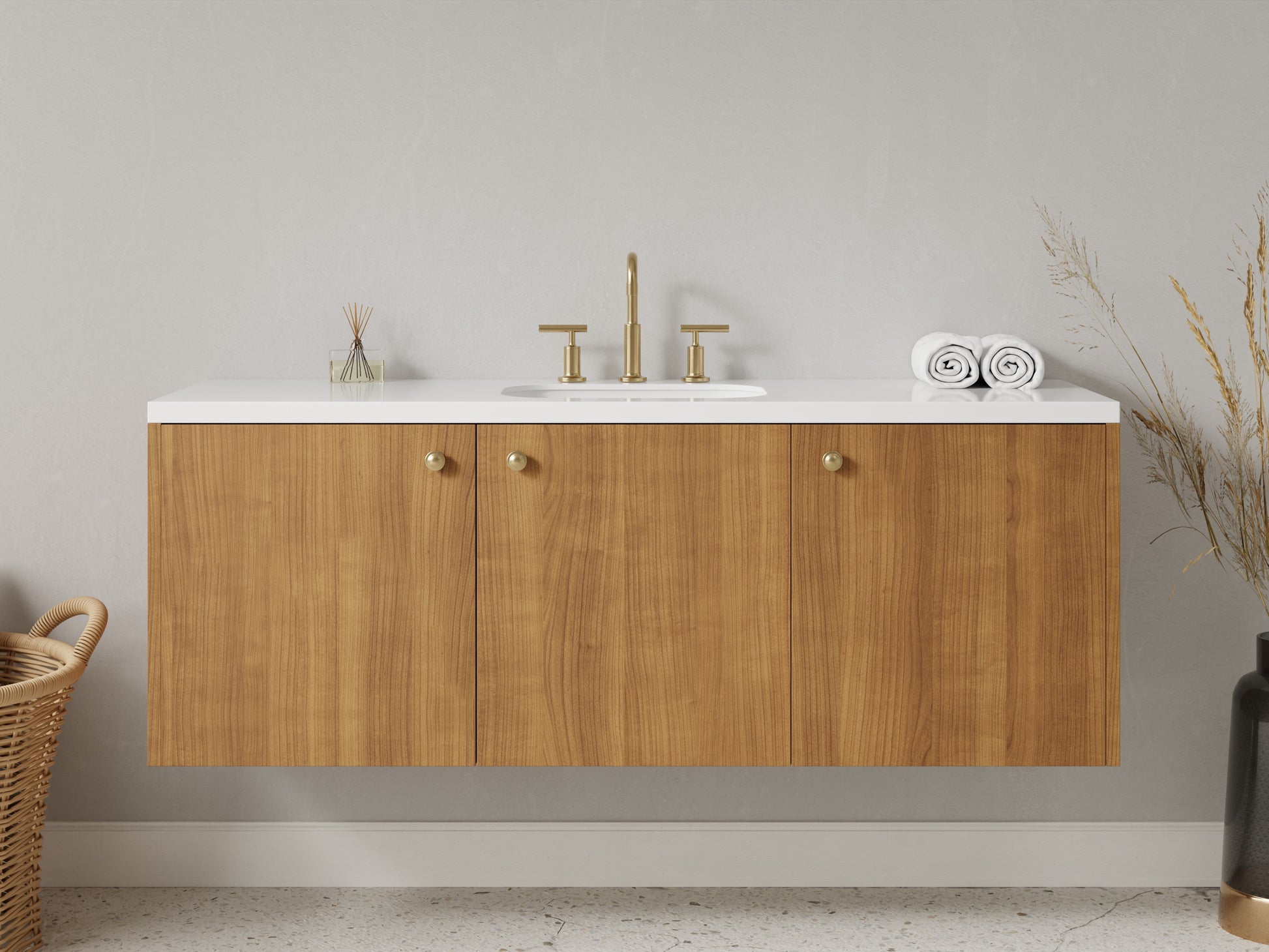 standard - teak - front