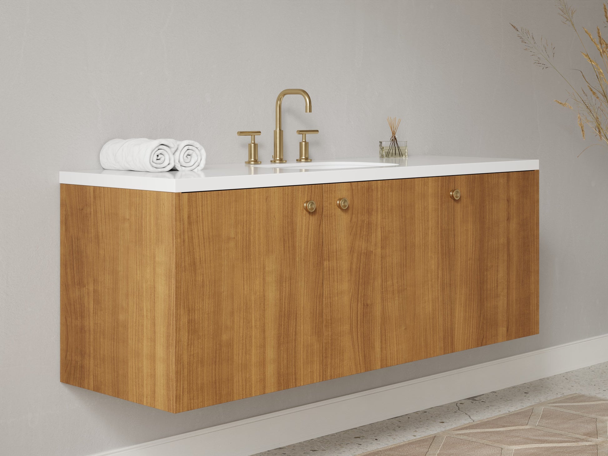 standard - teak - side