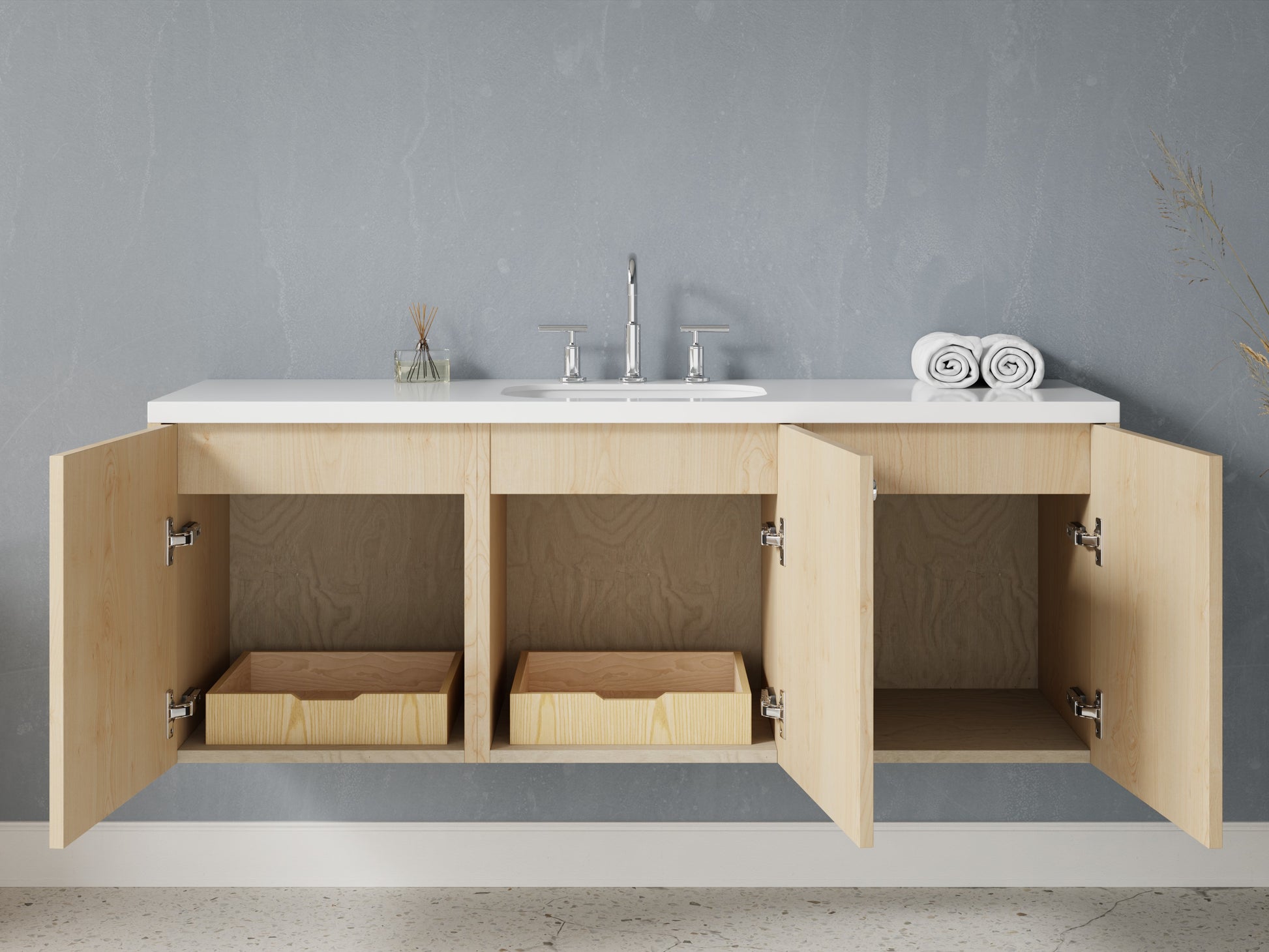 standard - maple - open