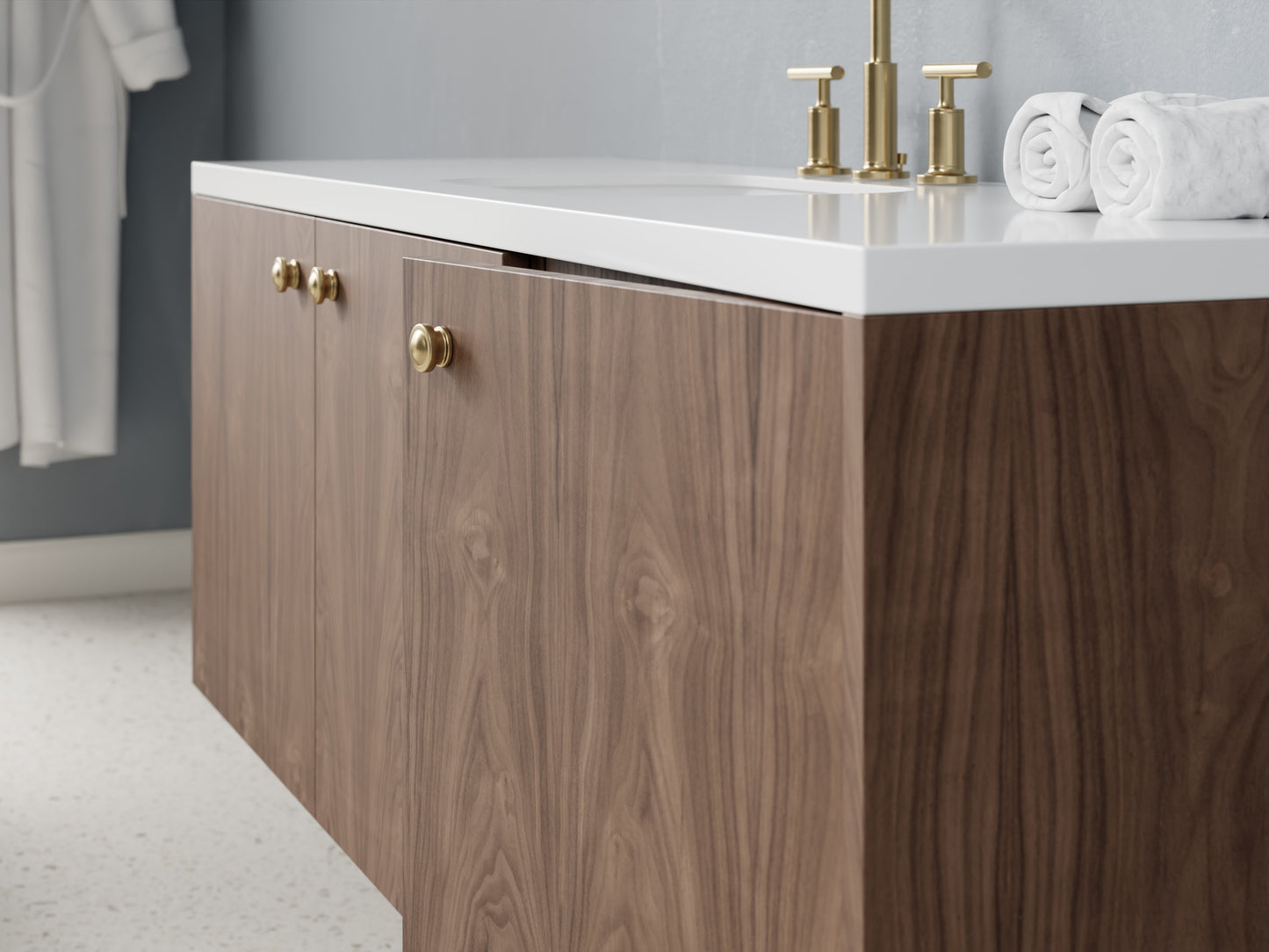 standard - walnut - closeup